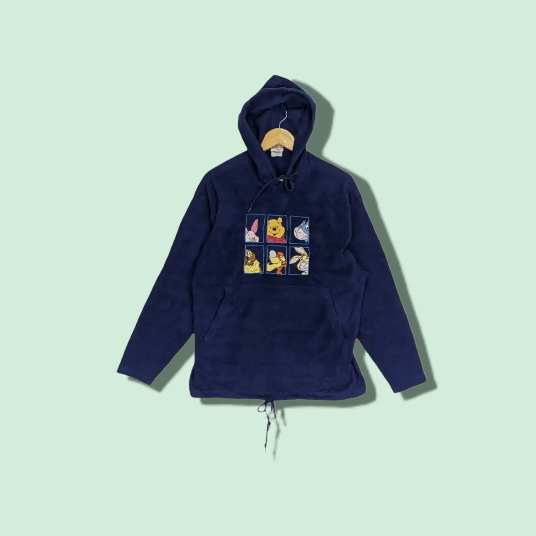 Vintage 2000's DISNEY STORE Winnie The Pooh Fleece Hoodie