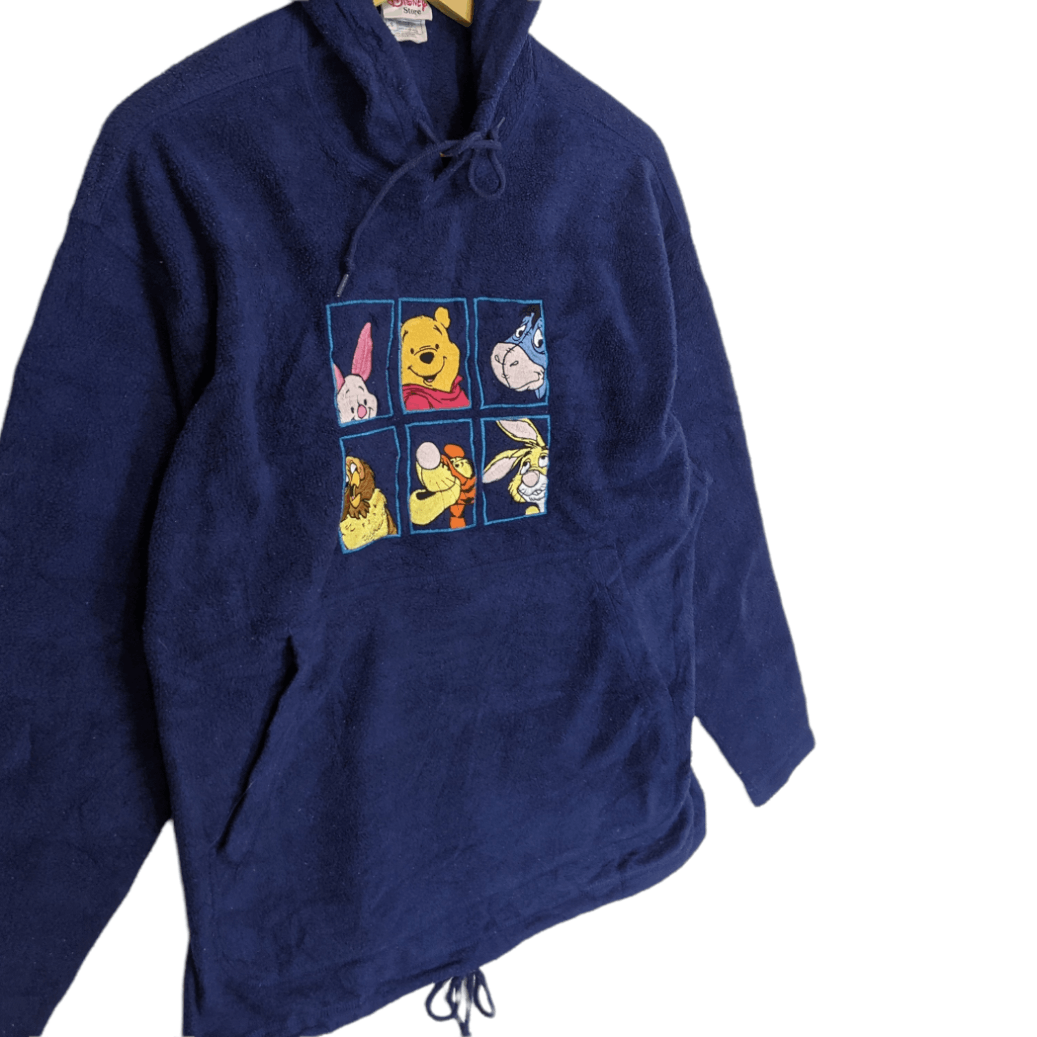 Disney Vintage 2000's DISNEY STORE Winnie The Pooh Fleece Hoodie Size US S / EU 44-46 / 1 - 3 Thumbnail