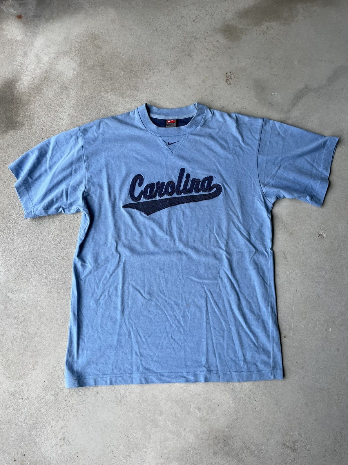 Vintage Nike Carolina Blue Center Swoosh T-shirt