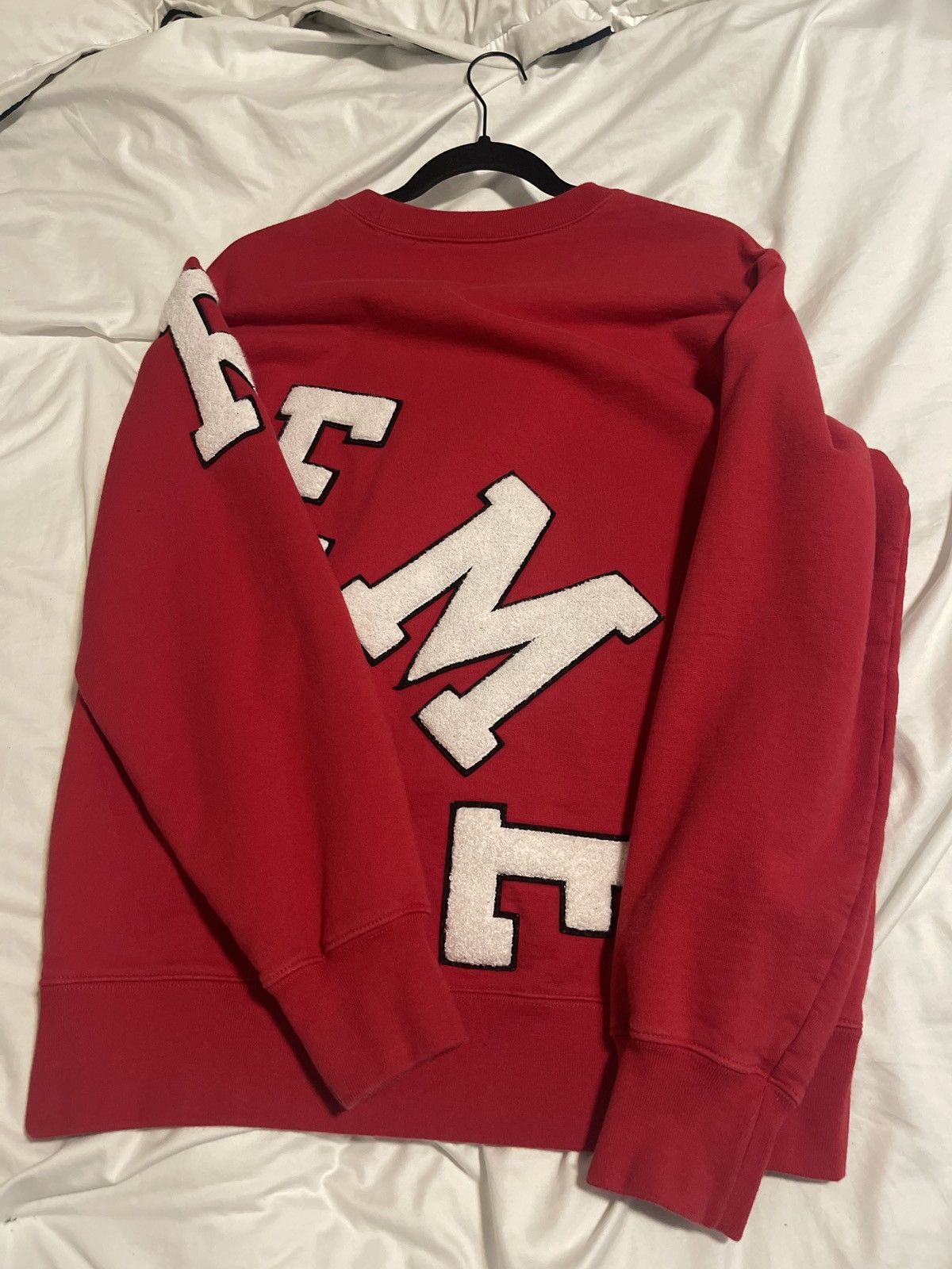 Supreme Supreme Big Arc Crewneck Red Size US M / EU 48-50 / 2 - 4 Thumbnail