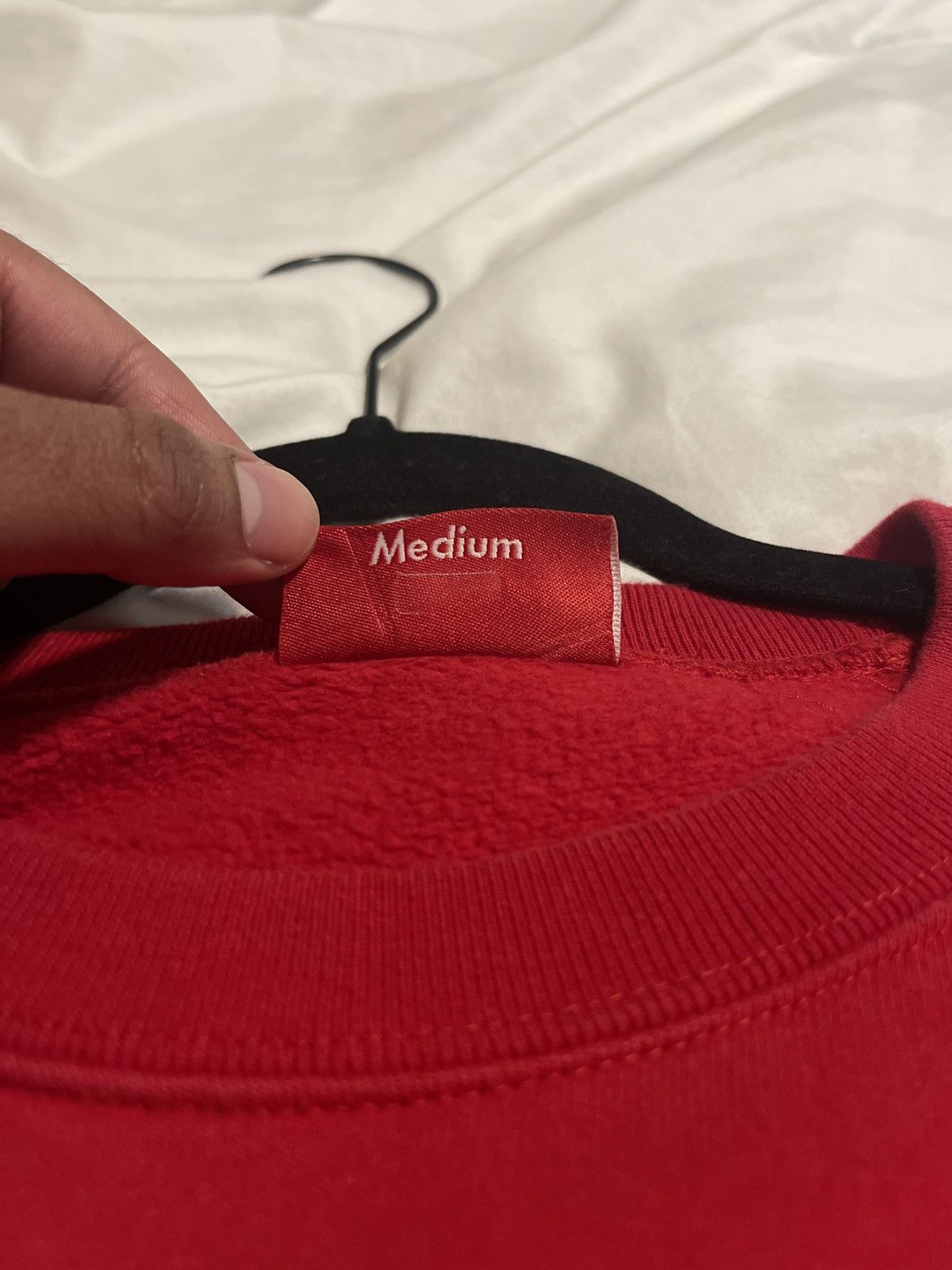 Supreme Supreme Big Arc Crewneck Red Size US M / EU 48-50 / 2 - 7 Thumbnail