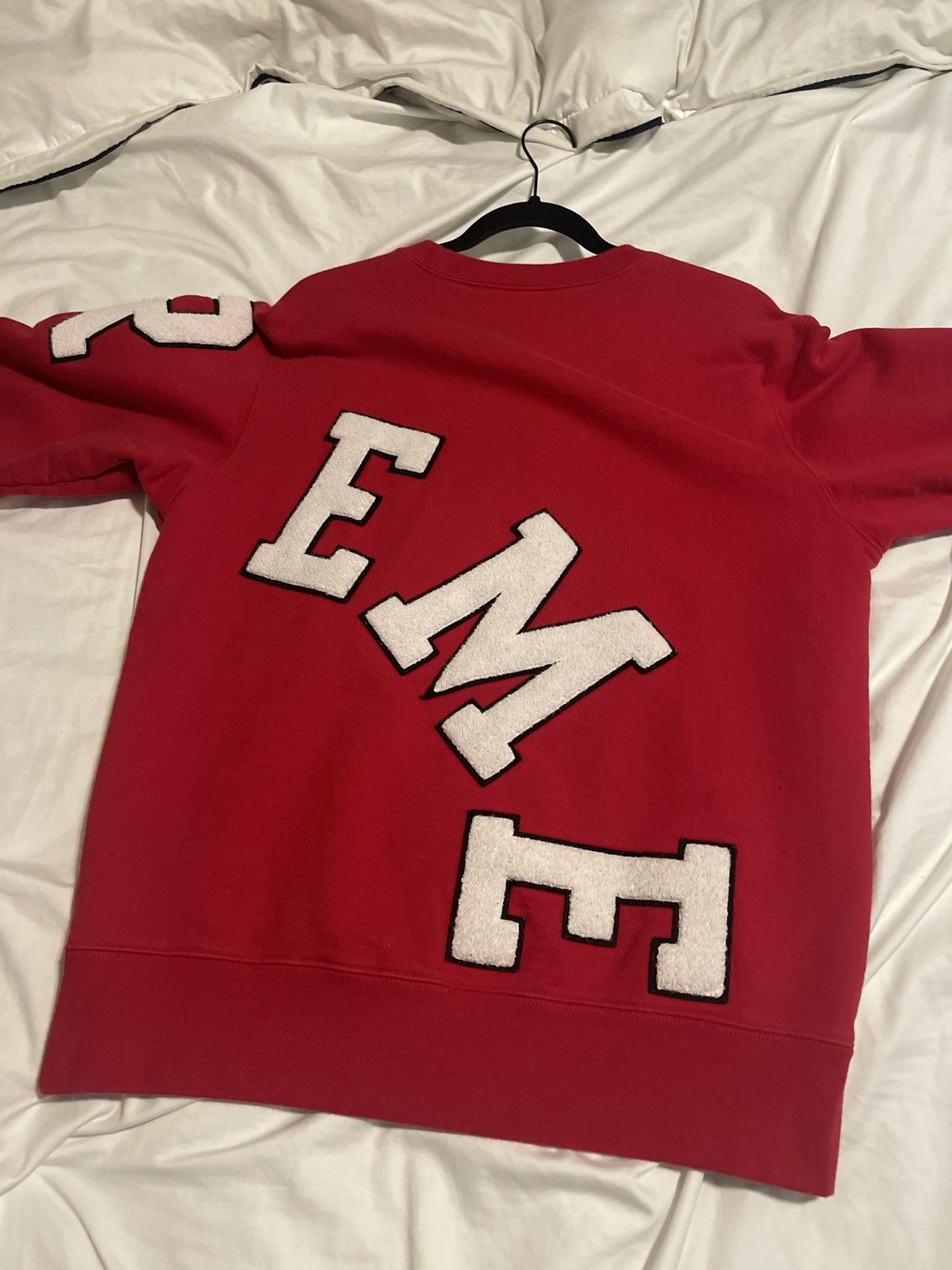 Supreme Supreme Big Arc Crewneck Red Size US M / EU 48-50 / 2 - 3 Thumbnail