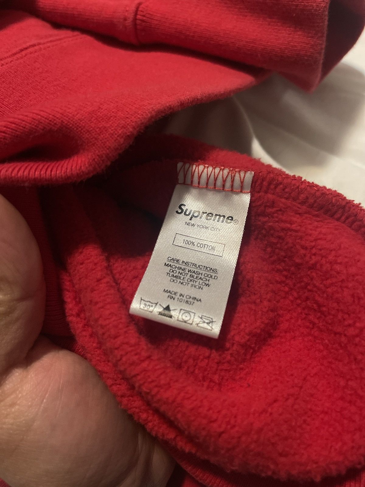 Supreme Supreme Big Arc Crewneck Red Size US M / EU 48-50 / 2 - 5 Thumbnail