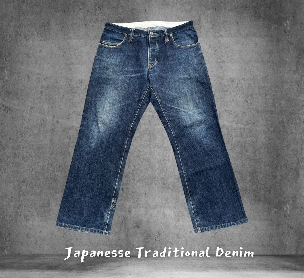 Japanese Brand Japanesse Traditional Dragon Denim Size US 36 / EU 52 - 2 Thumbnail