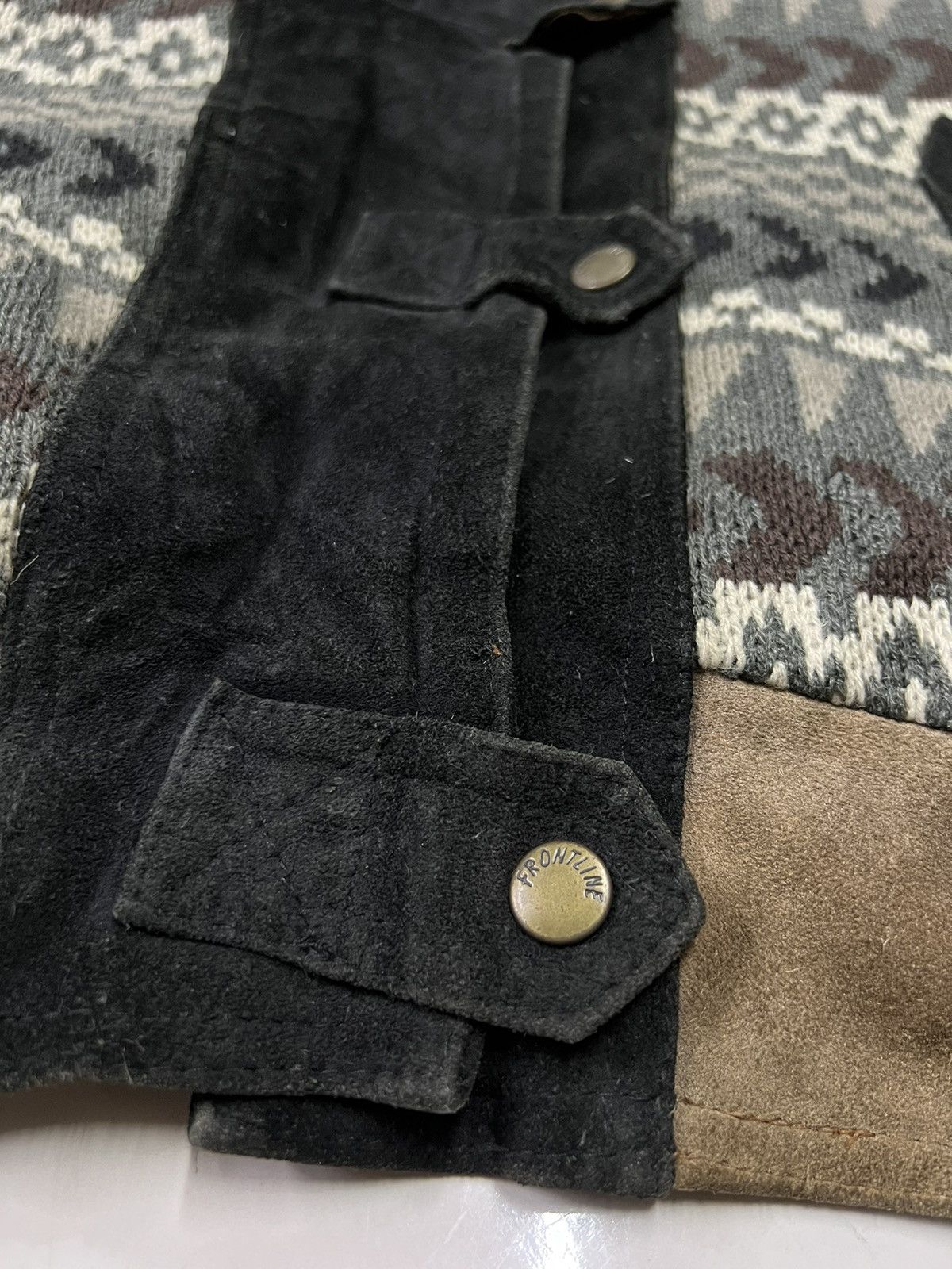 Ski-Doo 🔥 Saint Lori ski Alpin knit body Suede Leather bomber Size US S / EU 44-46 / 1 - 5 Thumbnail