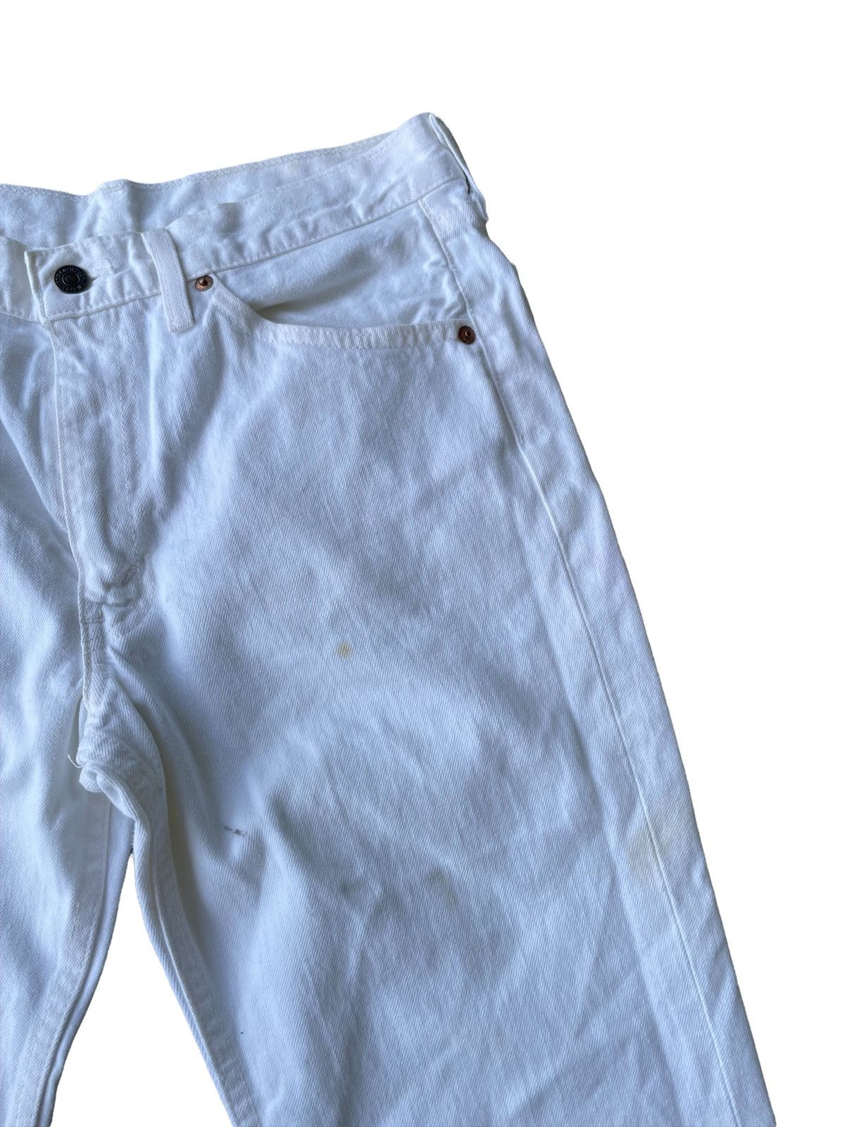 Levi's Vintage 2005 Levis 517 e White Size US 31 - 6 Thumbnail