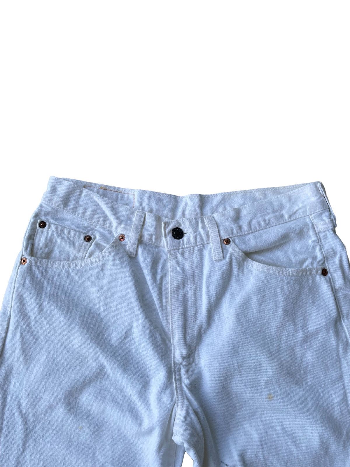 Levi's Vintage 2005 Levis 517 e White Size US 31 - 8 Thumbnail
