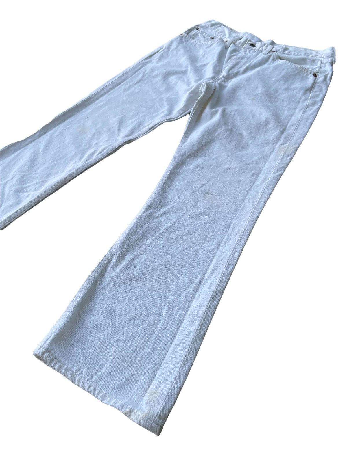 Levi's Vintage 2005 Levis 517 e White Size US 31 - 3 Thumbnail
