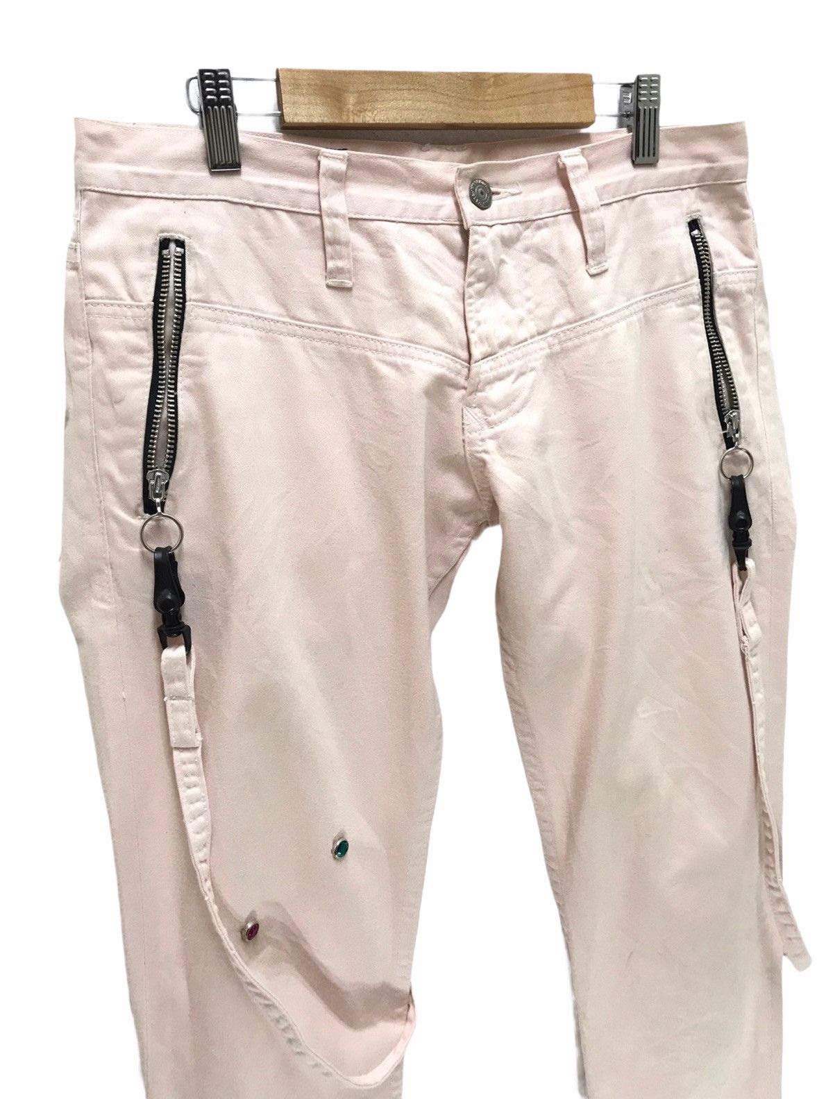 Japanese Brand ⚡ Rna Inc x New York Dolls Bondage Pant Punk Size US 30 / EU 46 - 8 Thumbnail