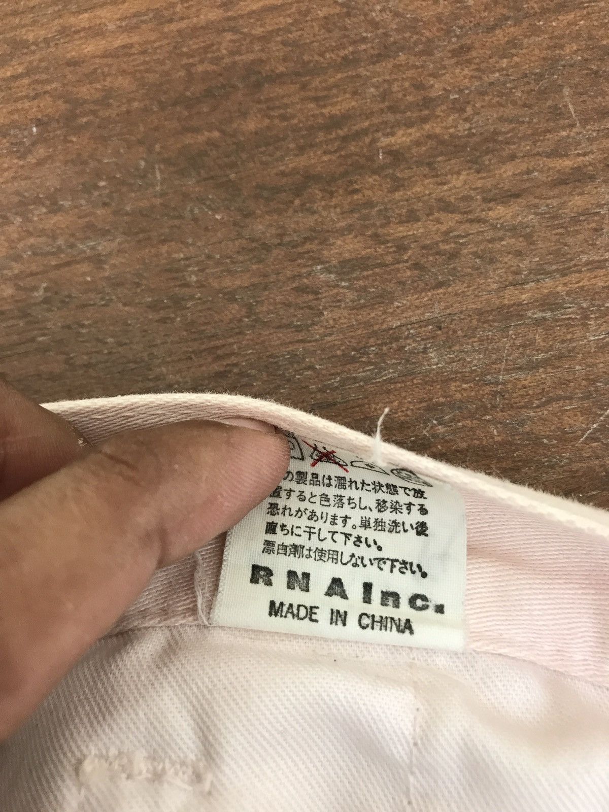 Japanese Brand ⚡ Rna Inc x New York Dolls Bondage Pant Punk Size US 30 / EU 46 - 11 Thumbnail