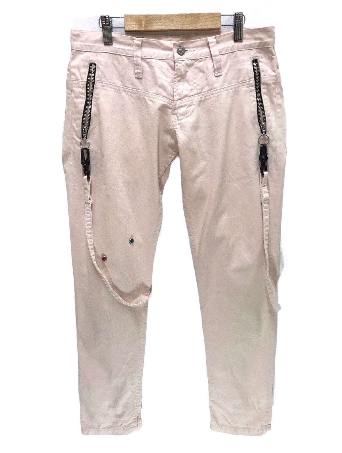 Japanese Brand ⚡ Rna Inc x New York Dolls Bondage Pant Punk Size US 30 / EU 46 - 5 Thumbnail