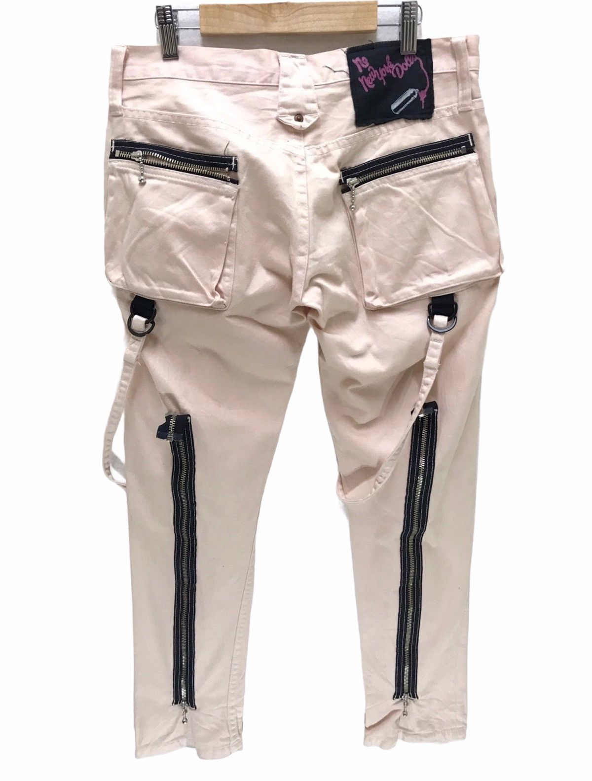 Japanese Brand ⚡ Rna Inc x New York Dolls Bondage Pant Punk Size US 30 / EU 46 - 1 Thumbnail