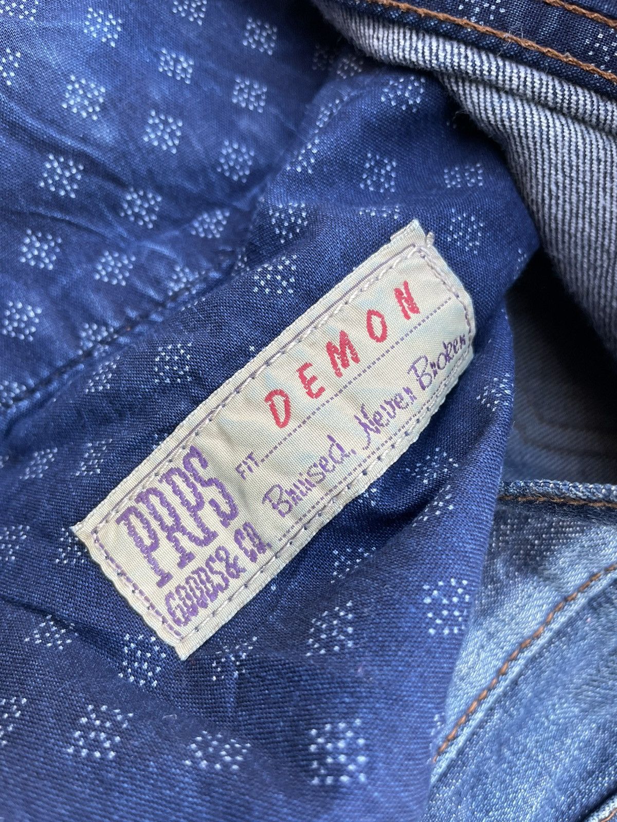 If Six Was Nine Prps Goods Skinny Aging Wash Denim Size US 33 - 16 Thumbnail