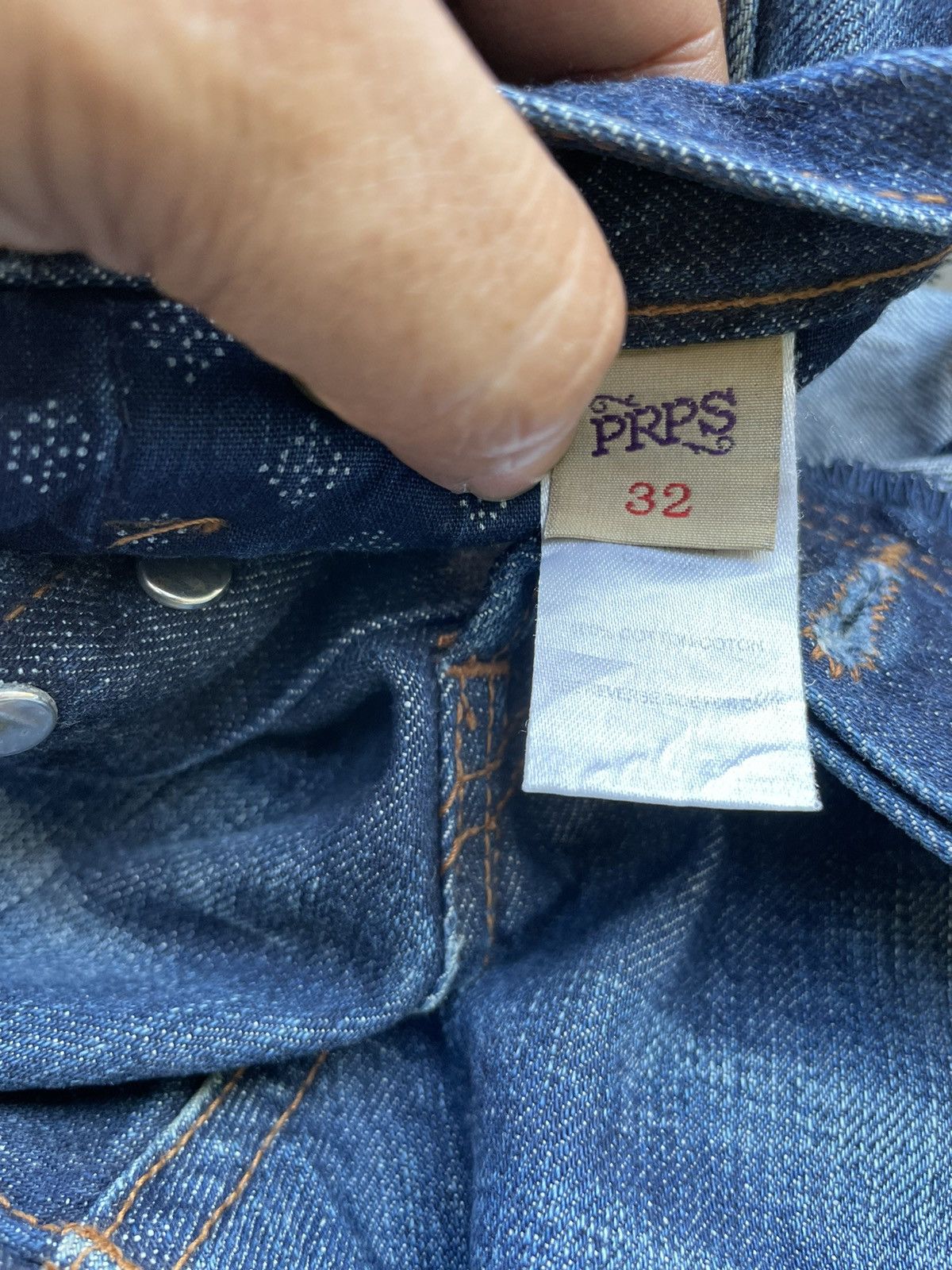 If Six Was Nine Prps Goods Skinny Aging Wash Denim Size US 33 - 18 Thumbnail