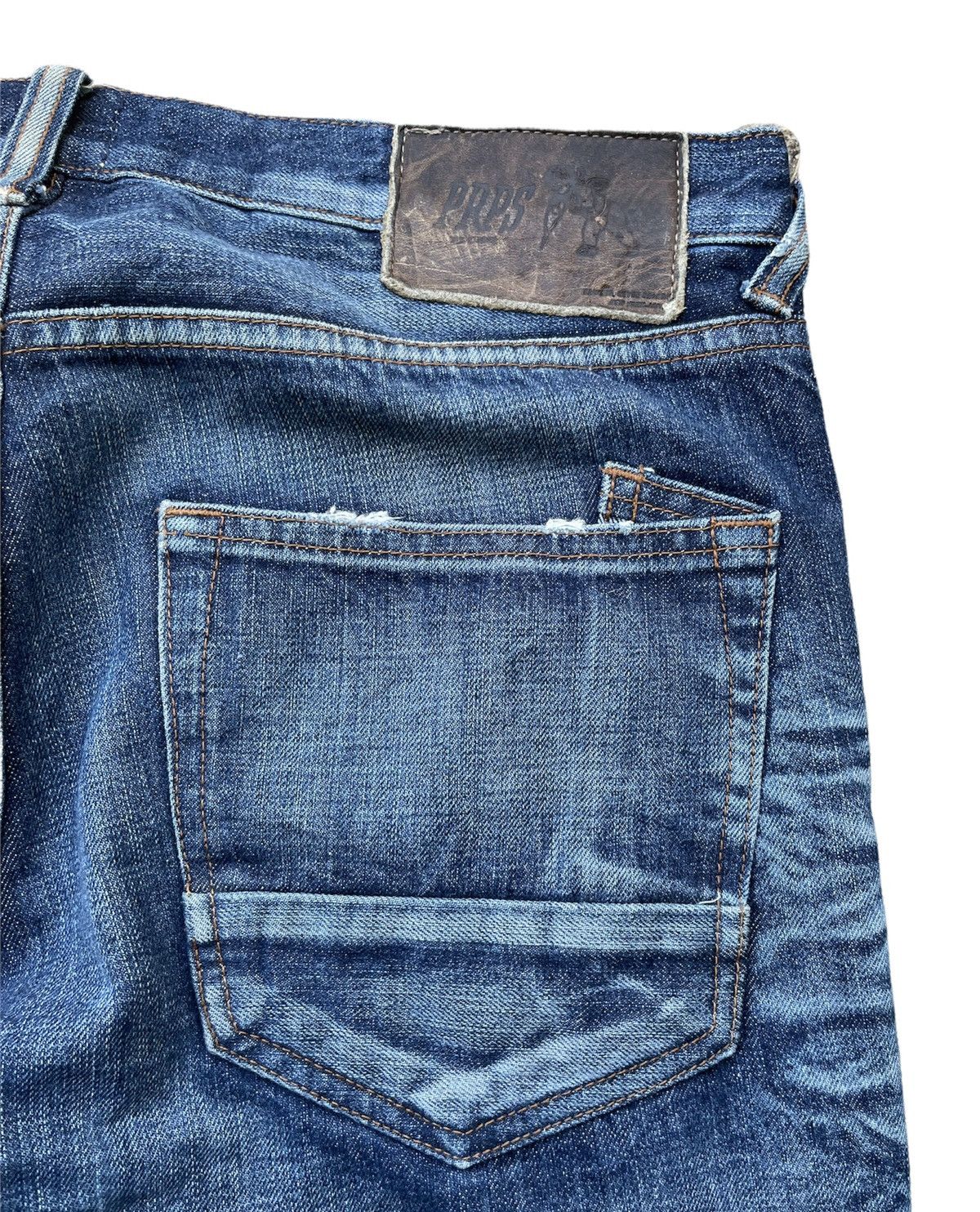 If Six Was Nine Prps Goods Skinny Aging Wash Denim Size US 33 - 13 Thumbnail