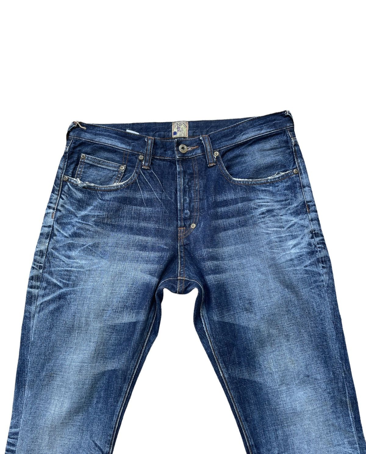 If Six Was Nine Prps Goods Skinny Aging Wash Denim Size US 33 - 5 Thumbnail