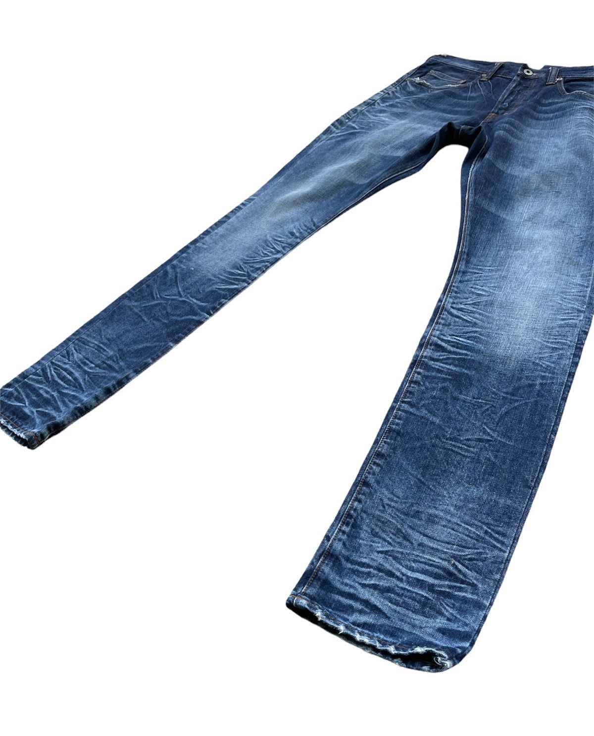 If Six Was Nine Prps Goods Skinny Aging Wash Denim Size US 33 - 3 Thumbnail