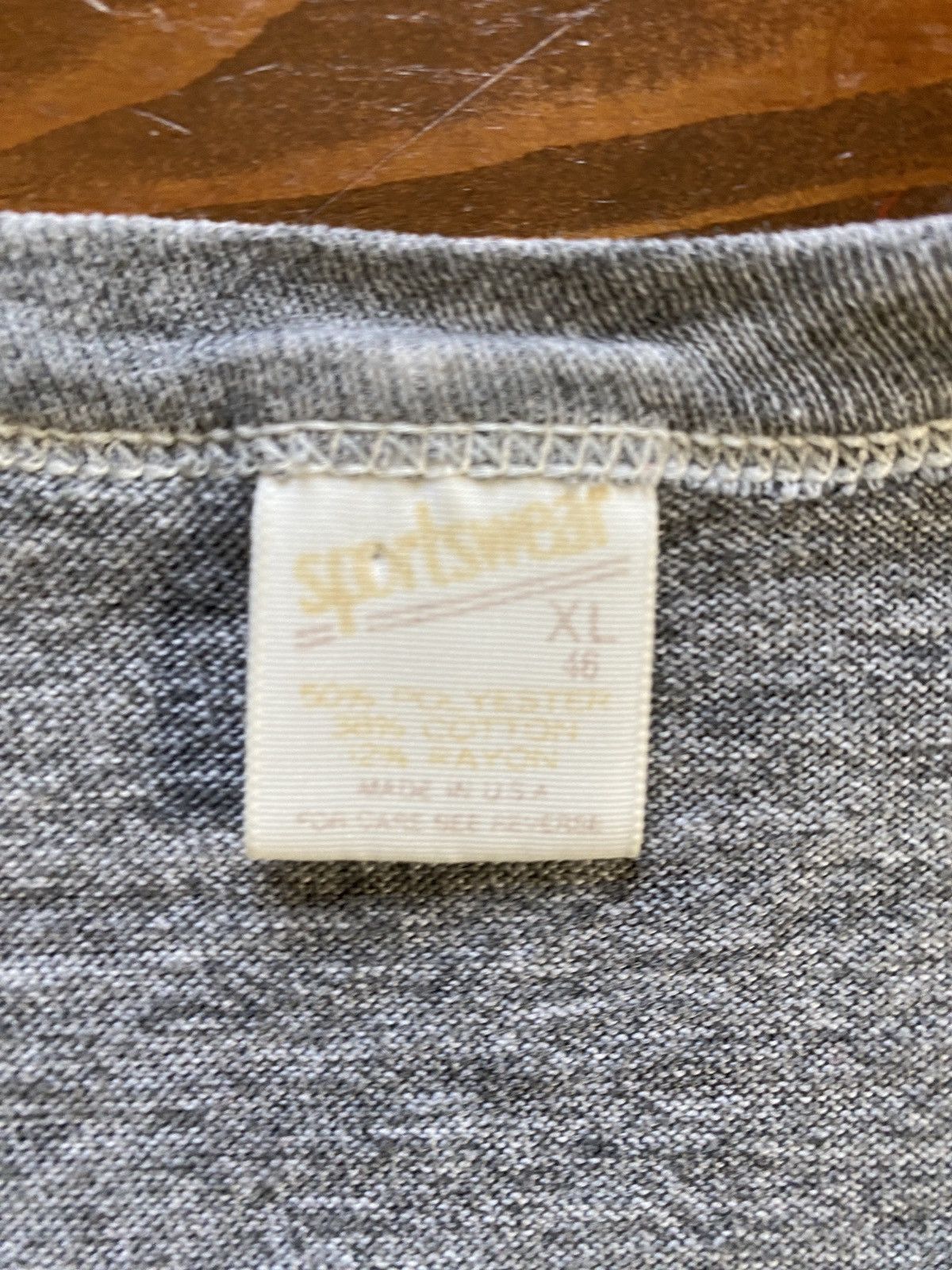 Vintage Vintage 80’s Alabama Sportswear Single Stitch Tee Size US L / EU 52-54 / 3 - 5 Thumbnail