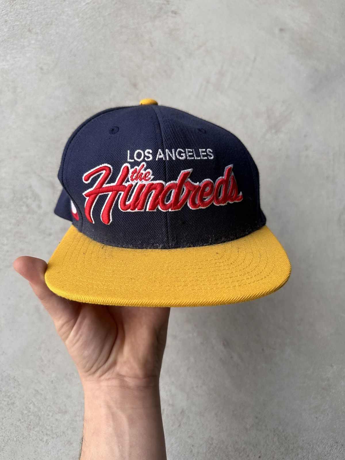 The Hundreds Los Angeles Script Team Snapback