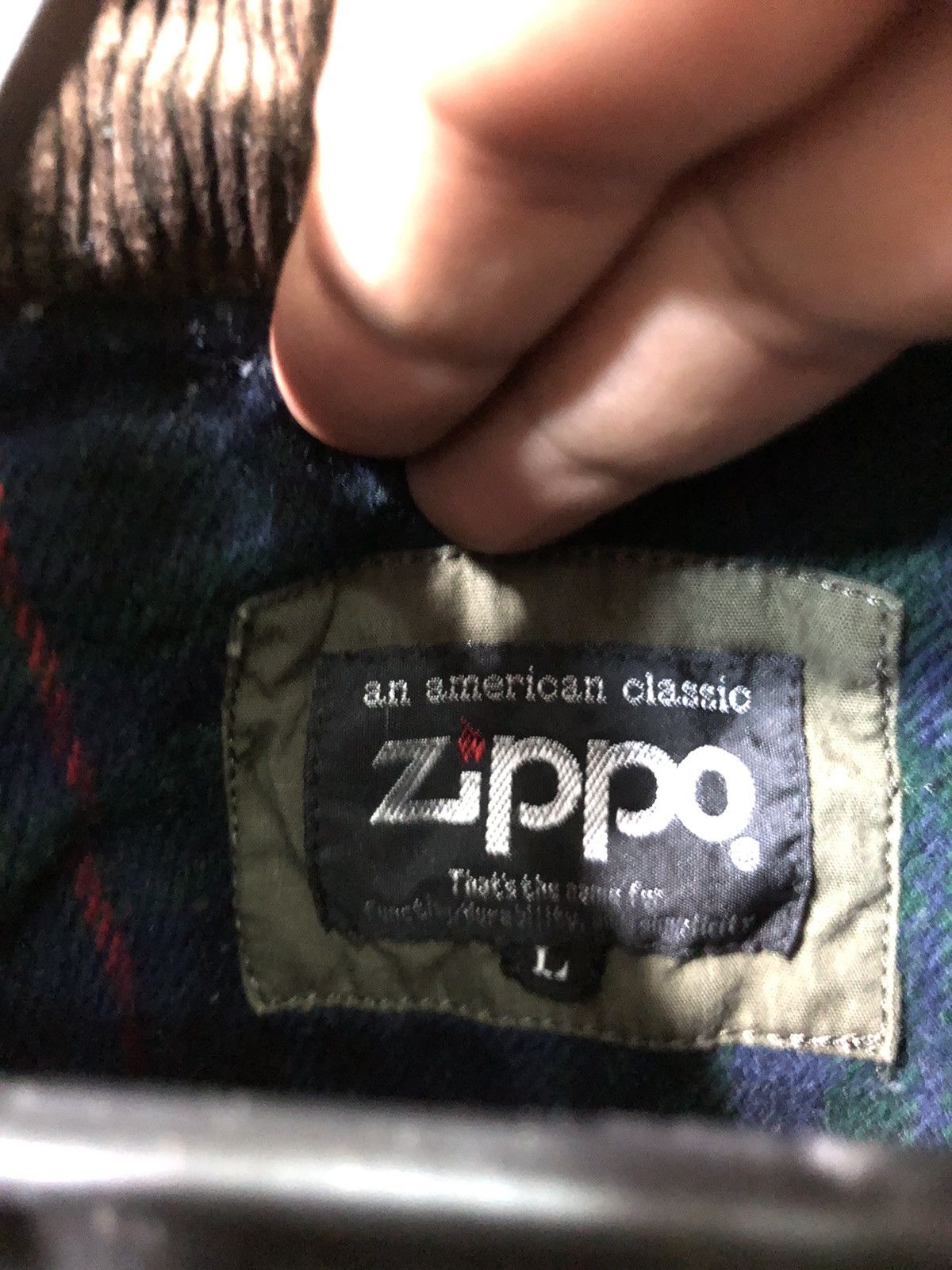 Vintage Vintage Zippo An American Classic Jacket Size US L / EU 52-54 / 3 - 4 Thumbnail