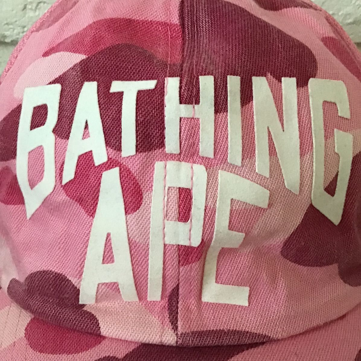 Bape BAPE pink camo New York logo trucker hat mesh cap ★ Size ONE SIZE - 2 Thumbnail