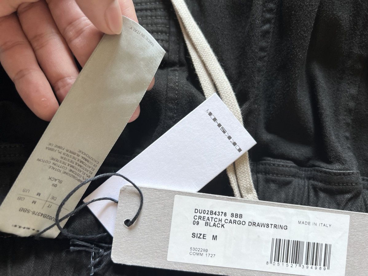 Rick Owens × Rick Owens Drkshdw Rick owens drkshdw creatch cargo drawstring waxed SBB sizeM Size US 34 / EU 50 - 4 Thumbnail