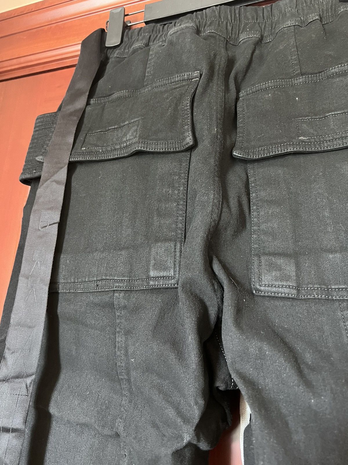 Rick Owens × Rick Owens Drkshdw Rick owens drkshdw creatch cargo drawstring waxed SBB sizeM Size US 34 / EU 50 - 3 Thumbnail