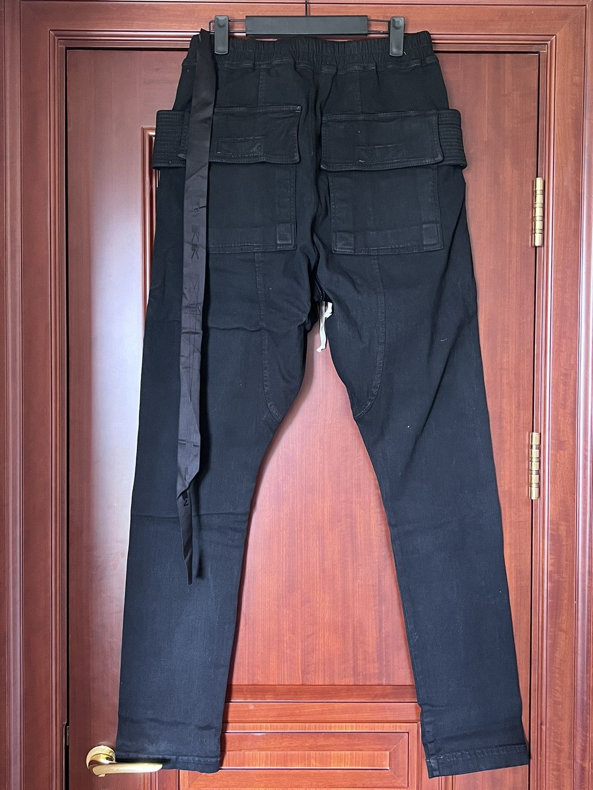 Rick Owens × Rick Owens Drkshdw Rick owens drkshdw creatch cargo drawstring waxed SBB sizeM Size US 34 / EU 50 - 2 Thumbnail