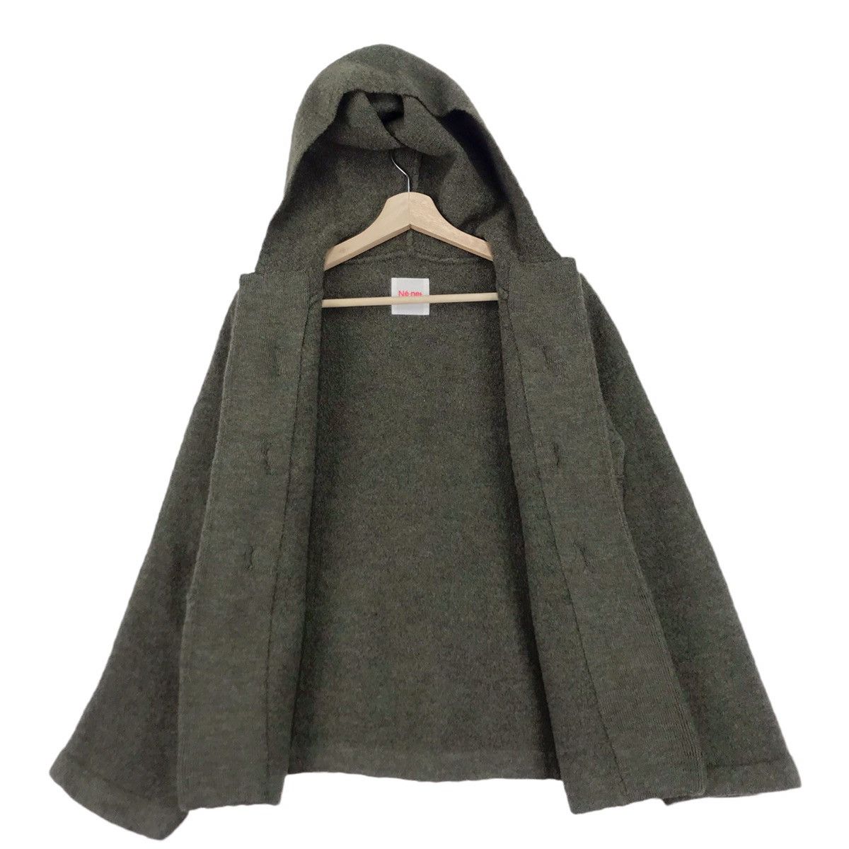 Designer × Issey Miyake × Ne-Net Ne Net By Issey Miyake Duffle Wool Jacket Size M / US 6-8 / IT 42-44 - 6 Thumbnail