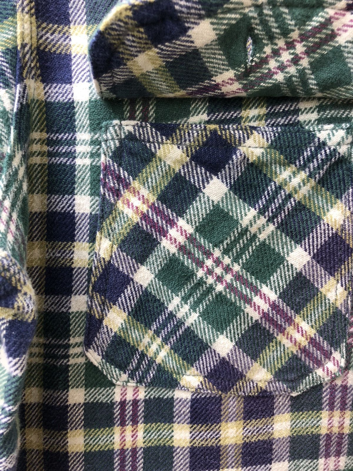 Japanese Brand Nepenthes Japan Purple Label Checks Oversized Flannel Shirt Size US XS / EU 42 / 0 - 5 Thumbnail
