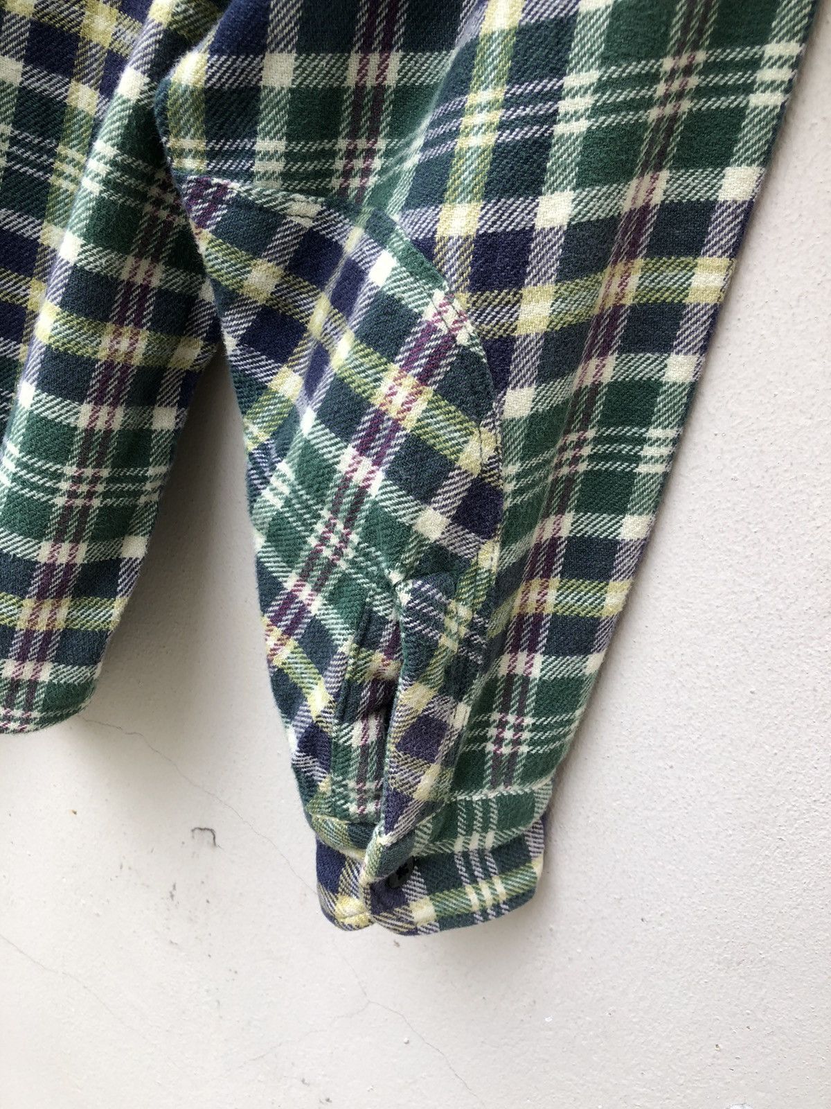 Japanese Brand Nepenthes Japan Purple Label Checks Oversized Flannel Shirt Size US XS / EU 42 / 0 - 11 Thumbnail