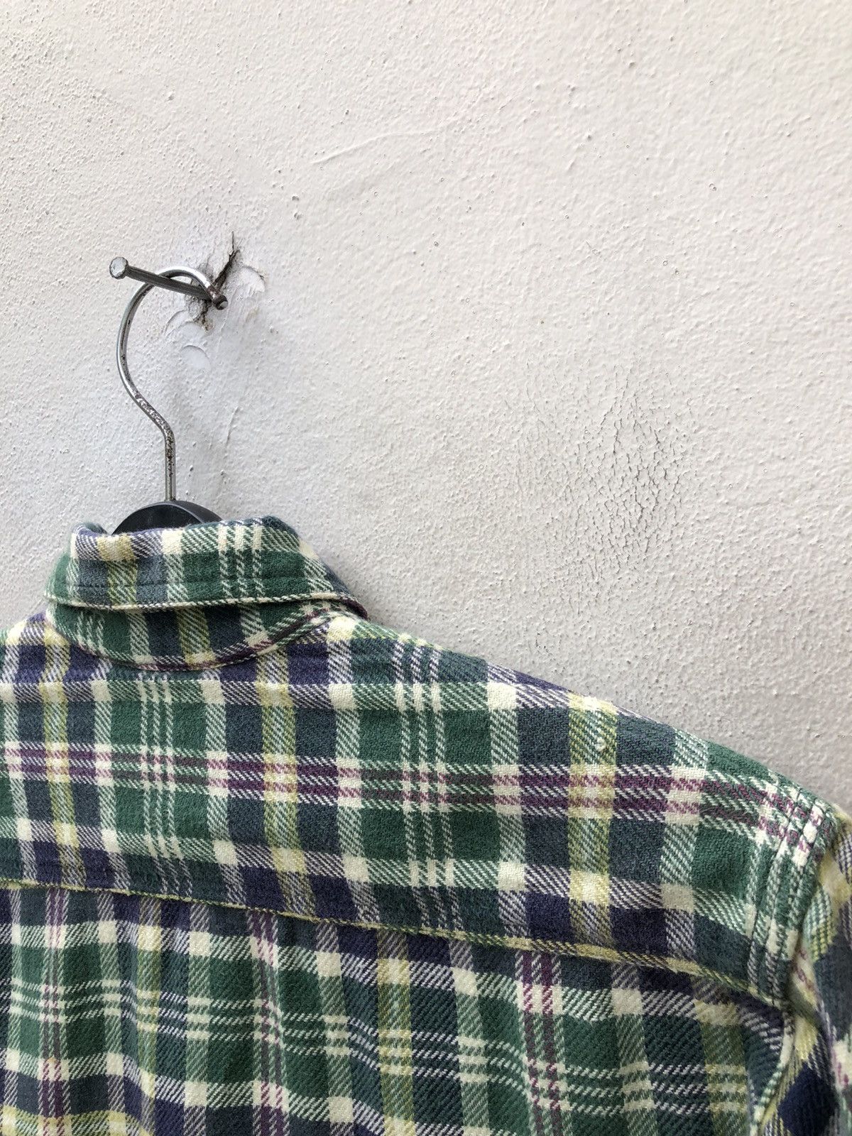Japanese Brand Nepenthes Japan Purple Label Checks Oversized Flannel Shirt Size US XS / EU 42 / 0 - 9 Thumbnail