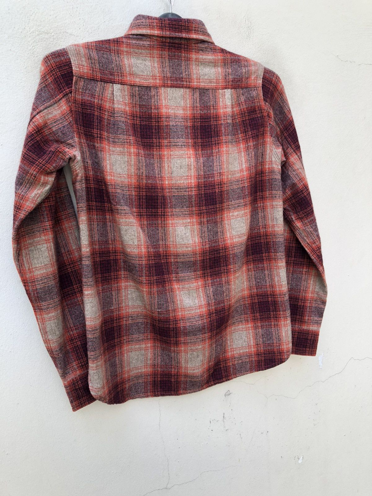 Chimala Chimala Japan Plaid Wool Flannel Shirt Size US S / EU 44-46 / 1 - 10 Thumbnail