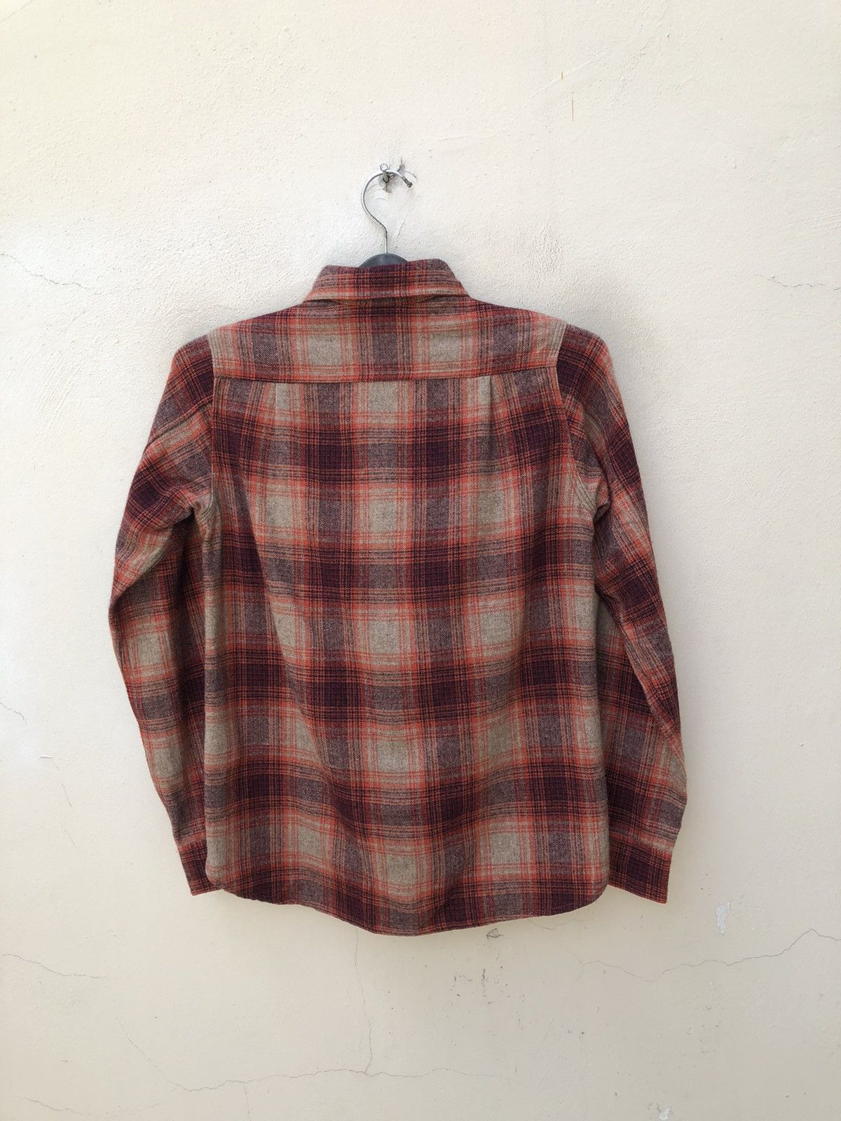 Chimala Chimala Japan Plaid Wool Flannel Shirt Size US S / EU 44-46 / 1 - 8 Thumbnail