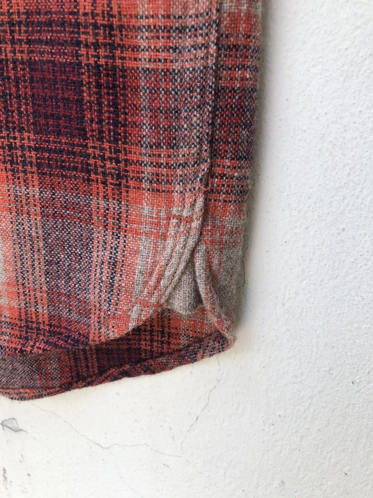 Chimala Chimala Japan Plaid Wool Flannel Shirt Size US S / EU 44-46 / 1 - 5 Thumbnail