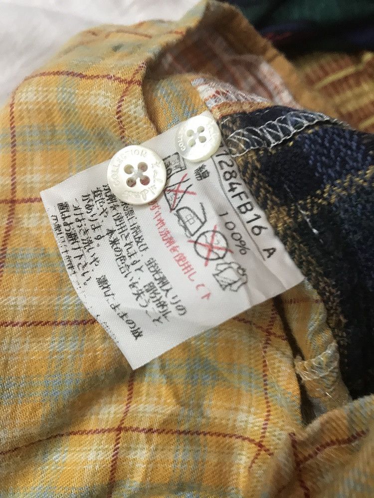 Karl Helmut KARL HELMUT Multi Color Patchwork Long Sleeve Flannel Shirt Size US L / EU 52-54 / 3 - 14 Thumbnail