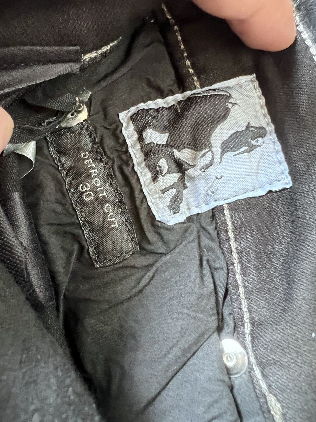 Rick Owens × Rick Owens Drkshdw Rick owens drkshdw betroit cut waxed SBB size30 Size US 30 / EU 46 - 5 Thumbnail