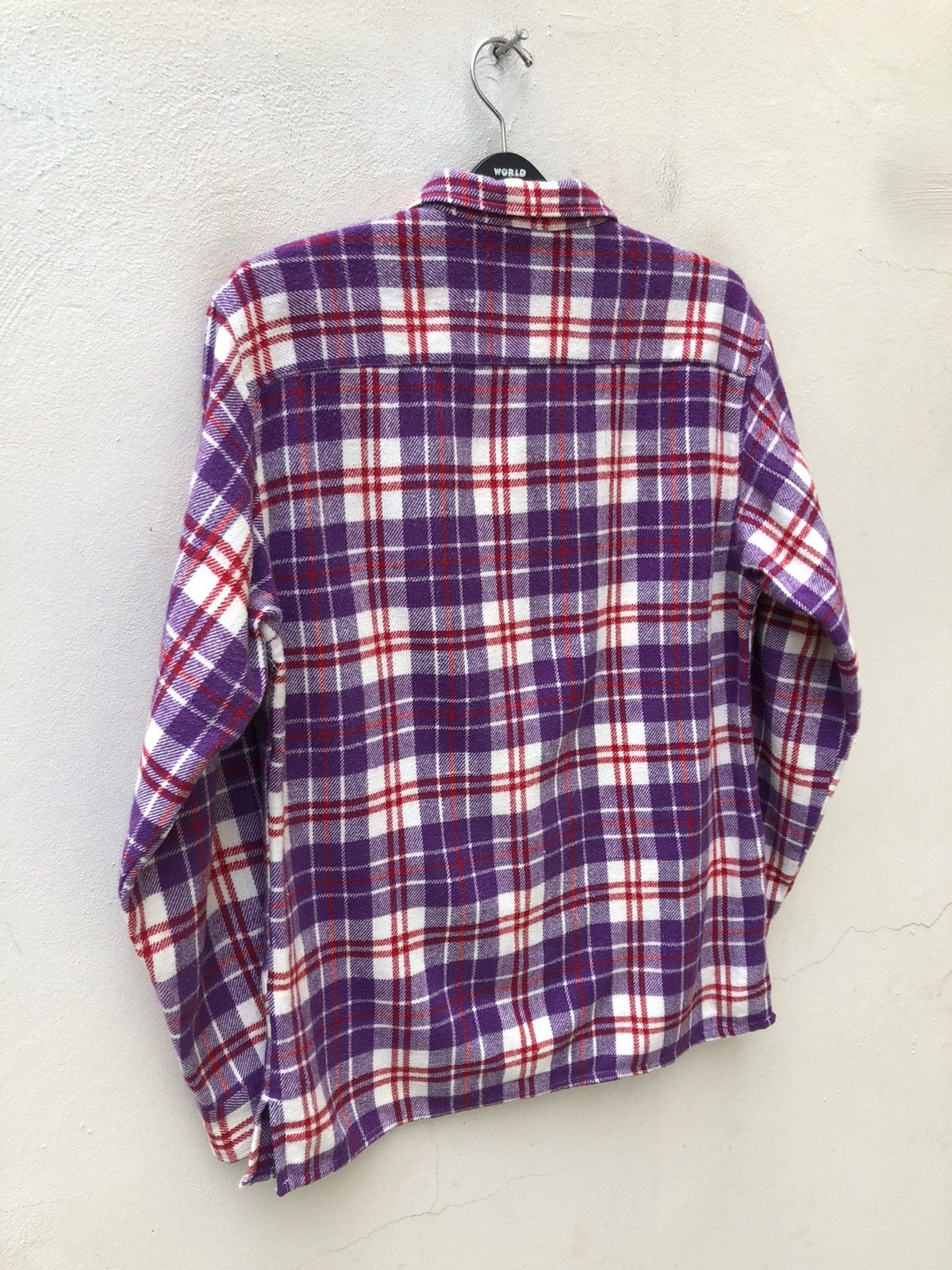 ANDSUNS Japan Brand Andsuns Patches Double Pocket Flannel Shirt Size US M / EU 48-50 / 2 - 13 Thumbnail