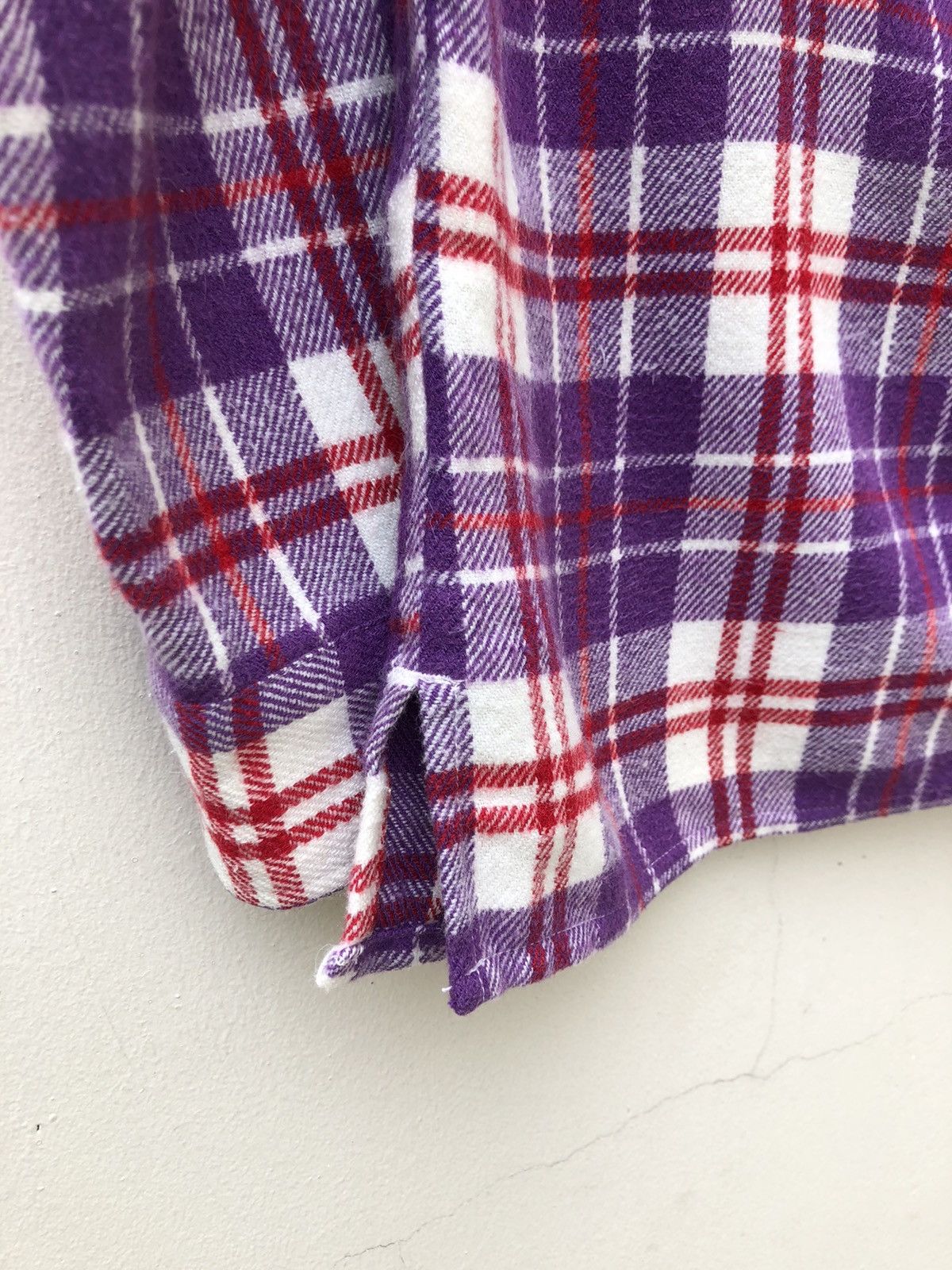 ANDSUNS Japan Brand Andsuns Patches Double Pocket Flannel Shirt Size US M / EU 48-50 / 2 - 14 Thumbnail