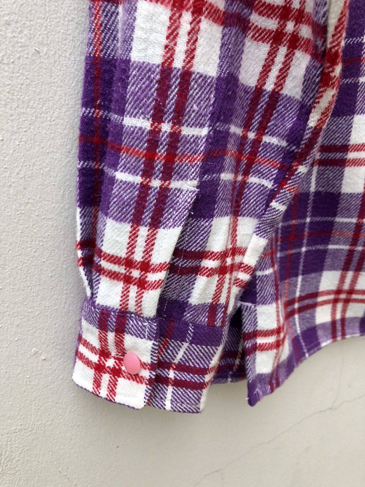 ANDSUNS Japan Brand Andsuns Patches Double Pocket Flannel Shirt Size US M / EU 48-50 / 2 - 15 Thumbnail