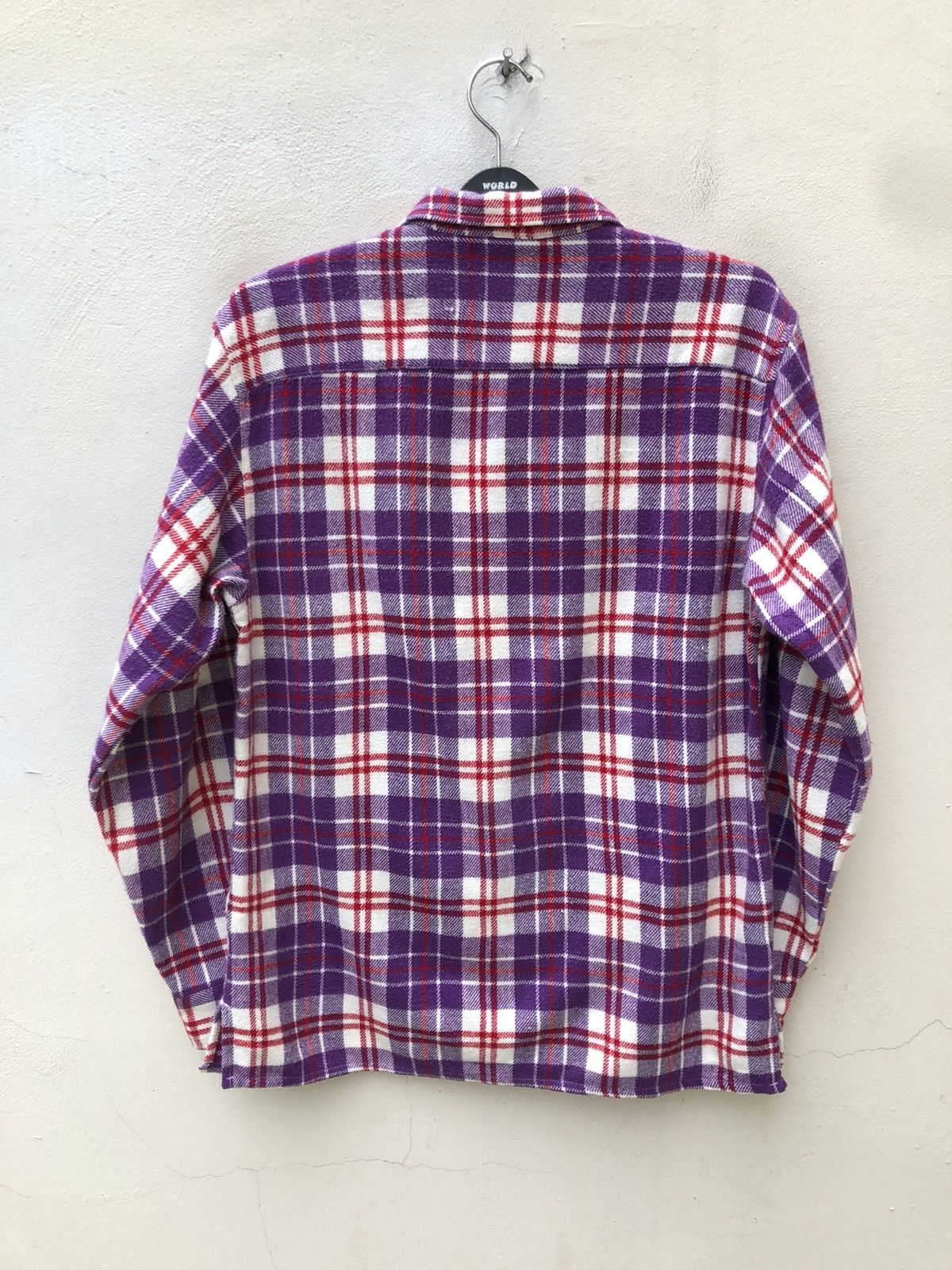 ANDSUNS Japan Brand Andsuns Patches Double Pocket Flannel Shirt Size US M / EU 48-50 / 2 - 12 Thumbnail