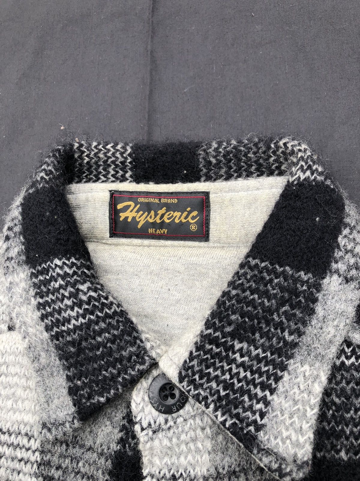 Hysteric Glamour × Vintage Vintage Hysteric Glamour Heavy Checks Wool Flannel Jacket Size US L / EU 52-54 / 3 - 9 Thumbnail