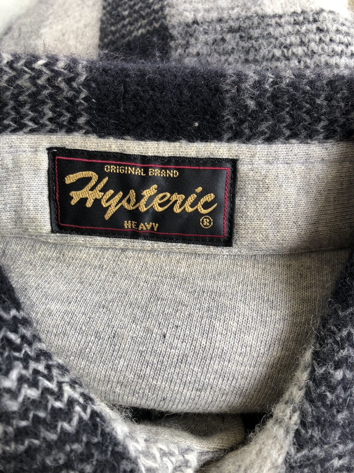 Hysteric Glamour × Vintage Vintage Hysteric Glamour Heavy Checks Wool Flannel Jacket Size US L / EU 52-54 / 3 - 15 Thumbnail