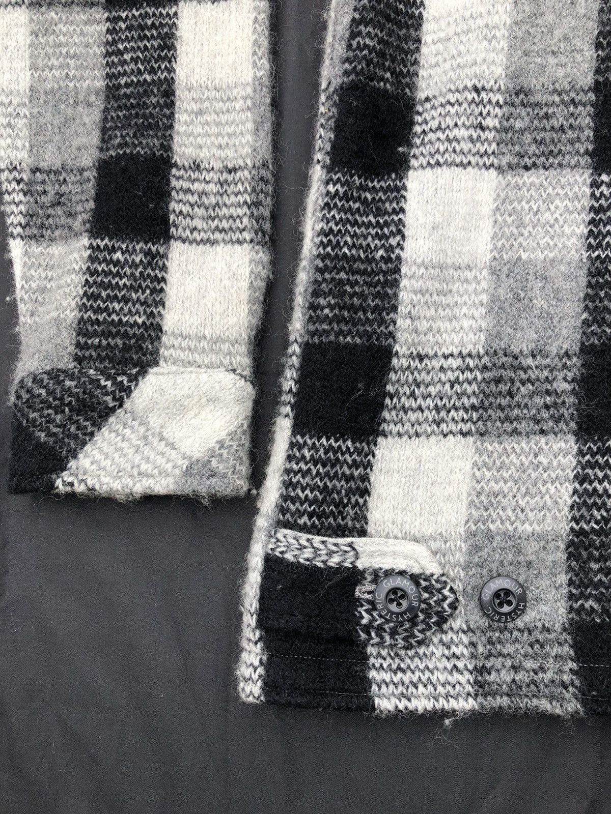 Hysteric Glamour × Vintage Vintage Hysteric Glamour Heavy Checks Wool Flannel Jacket Size US L / EU 52-54 / 3 - 13 Thumbnail