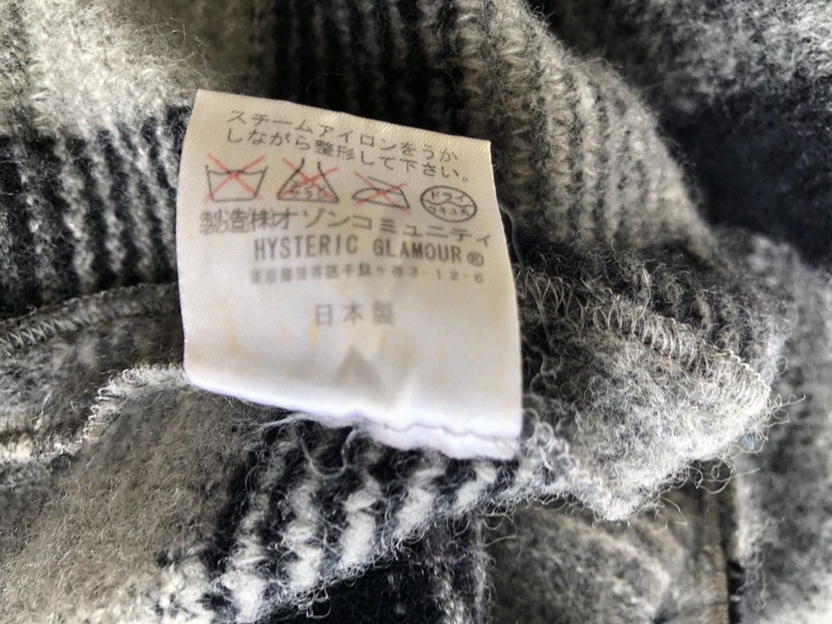 Hysteric Glamour × Vintage Vintage Hysteric Glamour Heavy Checks Wool Flannel Jacket Size US L / EU 52-54 / 3 - 17 Thumbnail