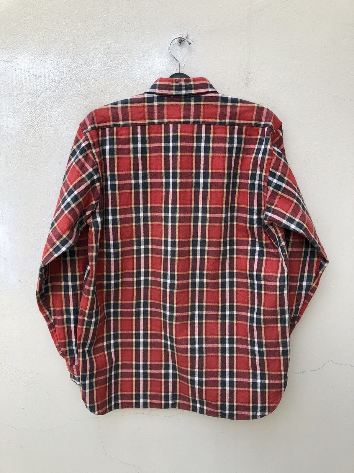 Sugar Cane × Toyo Enterprises Vintage Sugar Cane Oversized Flannel Gabardine Work Shirt Size US L / EU 52-54 / 3 - 14 Thumbnail