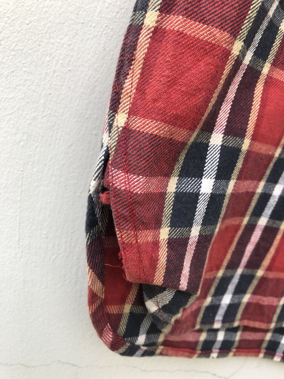 Sugar Cane × Toyo Enterprises Vintage Sugar Cane Oversized Flannel Gabardine Work Shirt Size US L / EU 52-54 / 3 - 13 Thumbnail