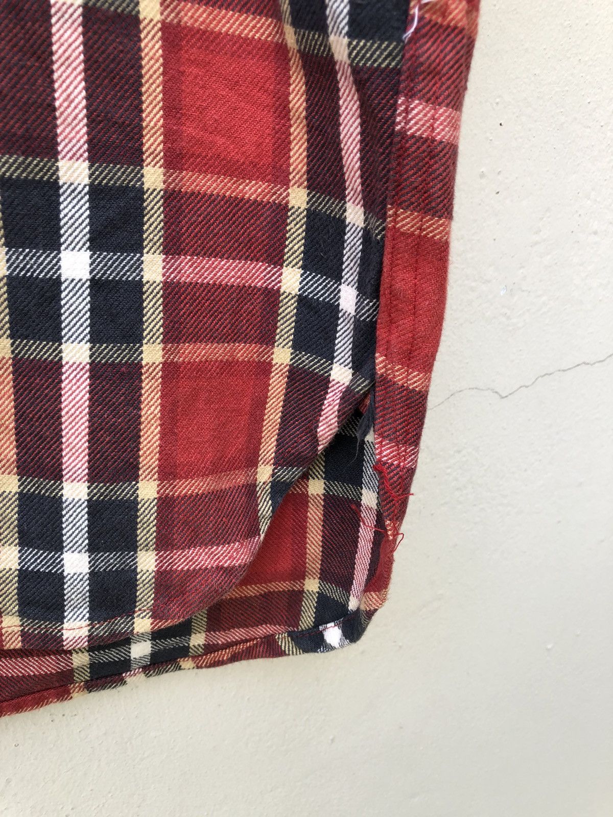 Sugar Cane × Toyo Enterprises Vintage Sugar Cane Oversized Flannel Gabardine Work Shirt Size US L / EU 52-54 / 3 - 12 Thumbnail
