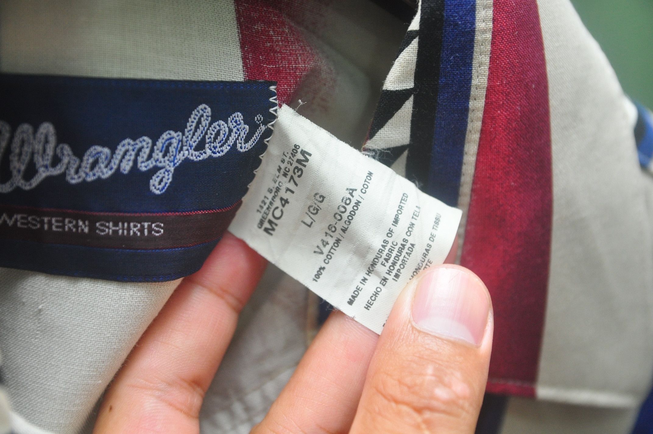 Vintage × Wrangler Vintage Wrangler Cowboy Multicolour Designer Fashion Style Size US L / EU 52-54 / 3 - 6 Thumbnail
