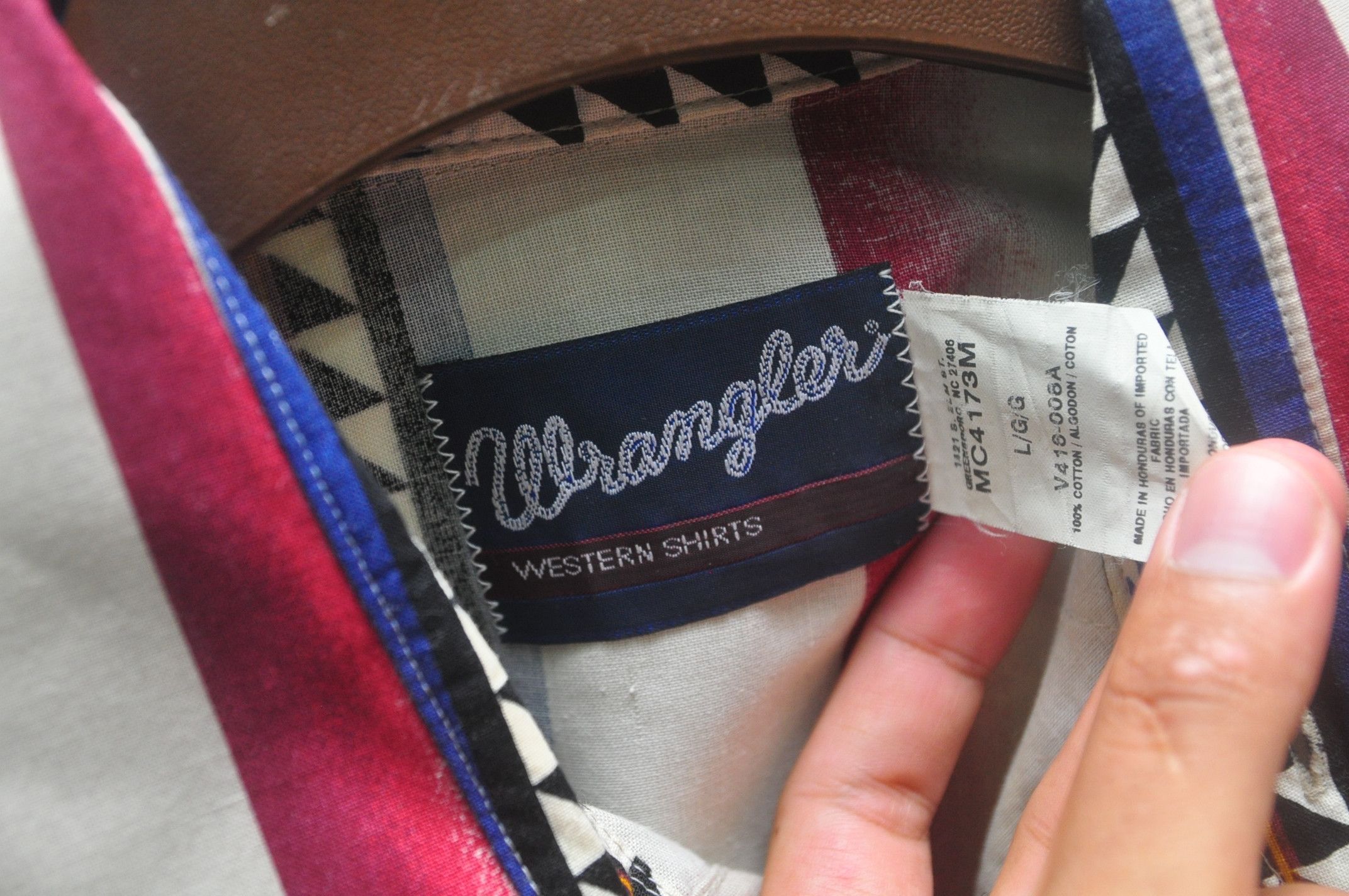 Vintage × Wrangler Vintage Wrangler Cowboy Multicolour Designer Fashion Style Size US L / EU 52-54 / 3 - 5 Thumbnail